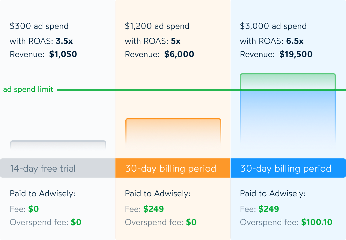 Adwisely billing example